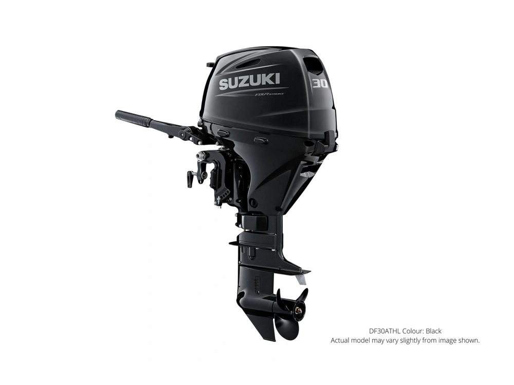 2024 Suzuki DF30A DF30A Black, Electric, 20" Shaft Length, Tiller, Power Tilt and Trim alt