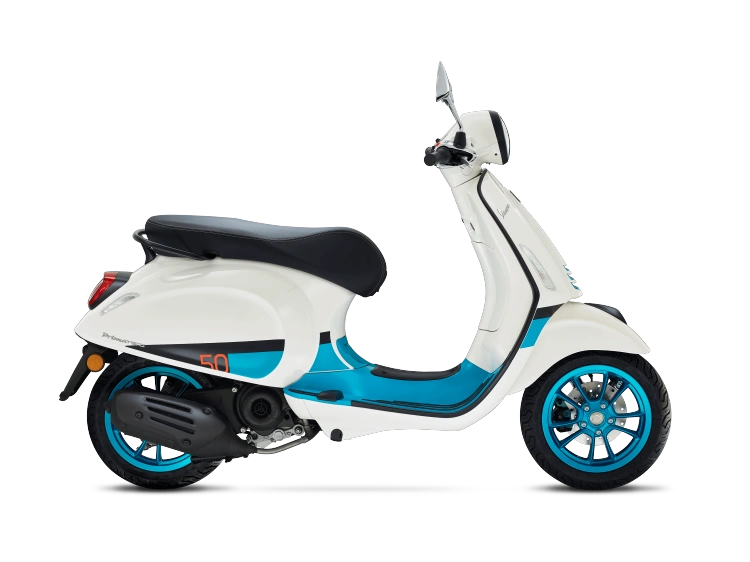 Vespa Primavera 50 Primavera 50 Color Vibe Bianco Color Vibe 2024 alt