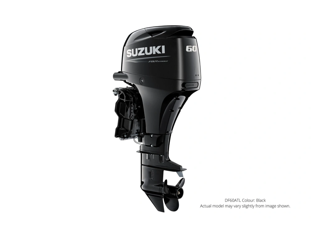 2024 Suzuki DF60A DF60A Black, Electric, 20" Shaft Length, Remote, Power Tilt and Trim alt