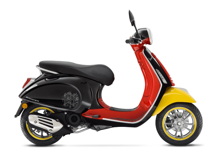 Vespa Primavera 50 Primavera 50 Nero Disney Mickey Mouse Edition By Vespa 2024 alt