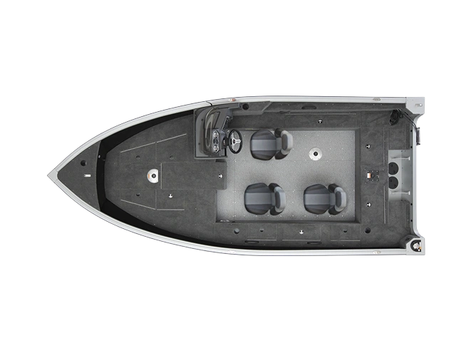 2024 Alumacraft Competitor Competitor Shadow 175 Side Console alt