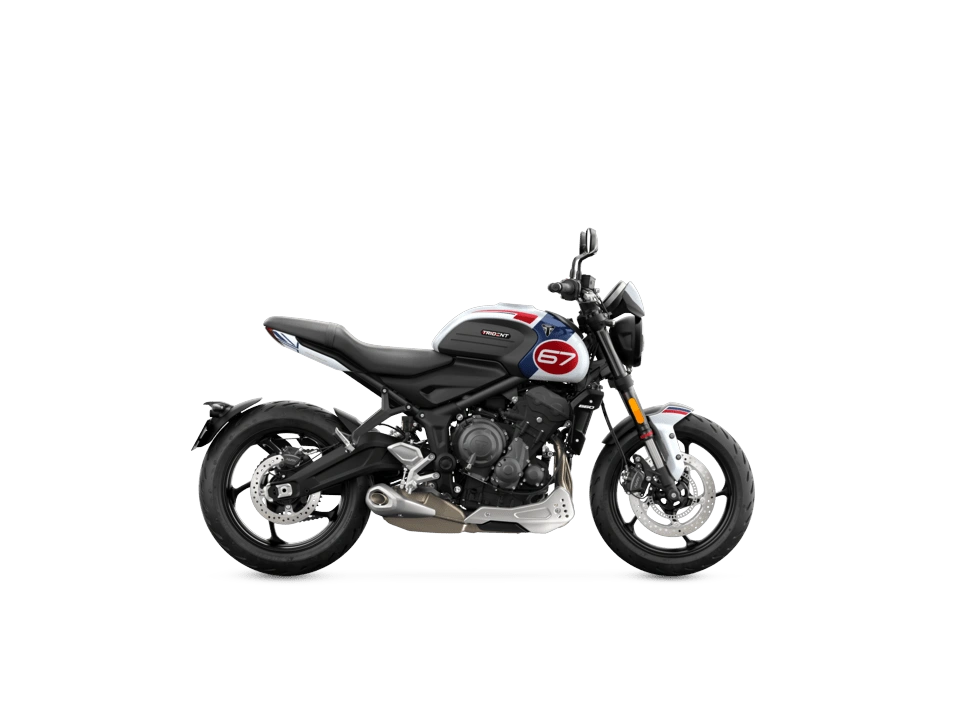 2024 Triumph Trident 660 Trident 660 Triple Tribute Edition Snowdonia White alt