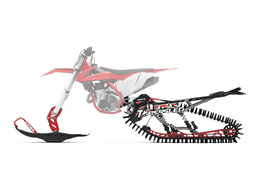 2025 Timbersled RIOT 3 RIOT 3 Pro Red alt