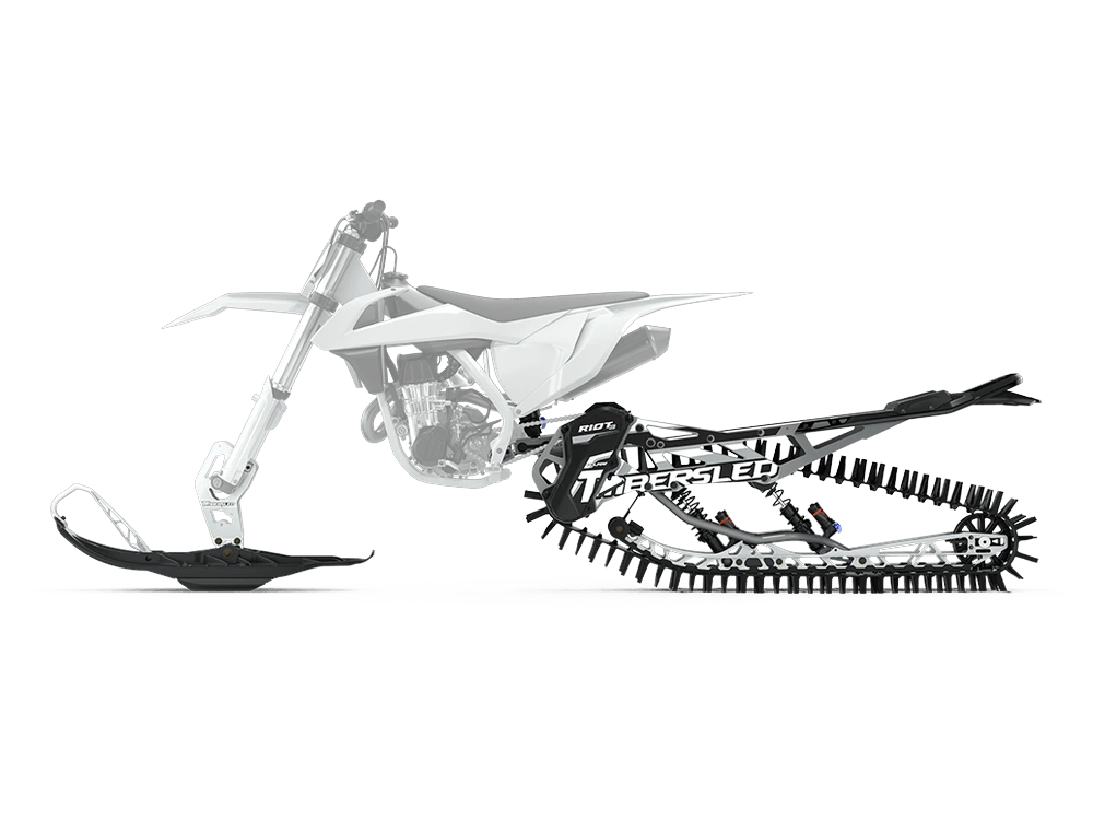 2025 Timbersled RIOT 3 RIOT 3 S Pro White alt