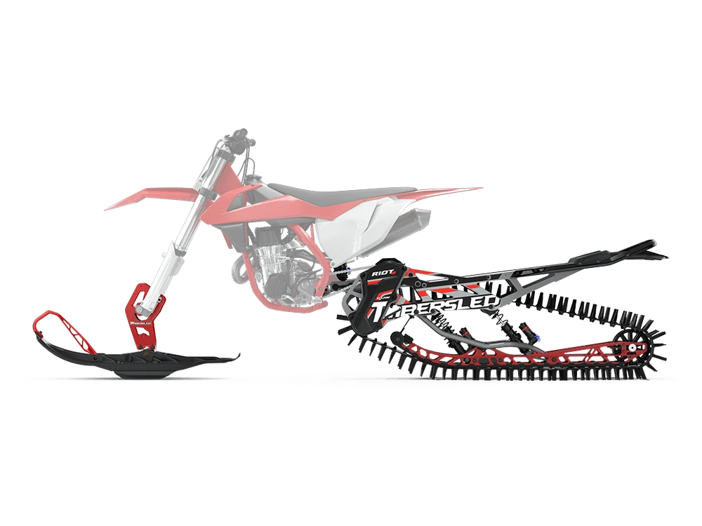 2025 Timbersled RIOT 3 RIOT 3 S Pro Red alt