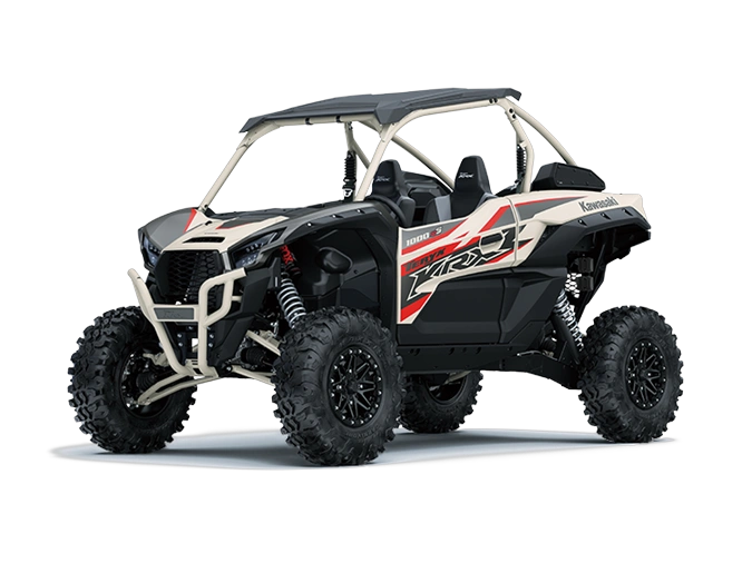 2025 Kawasaki TERYX KRX 1000 eS TERYX KRX 1000 eS Metallic Matte Whitish Beige / Metallic Flat Raw Graystone alt