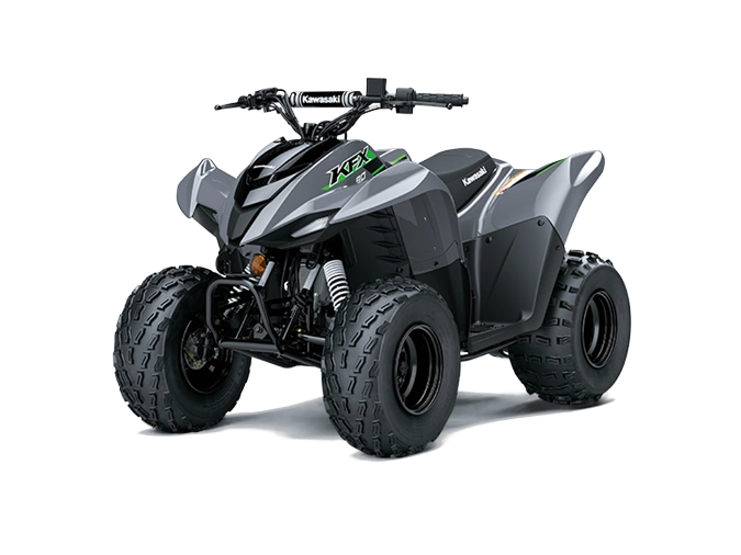 Kawasaki KFX90 KFX90 Gris Combat 2025 alt