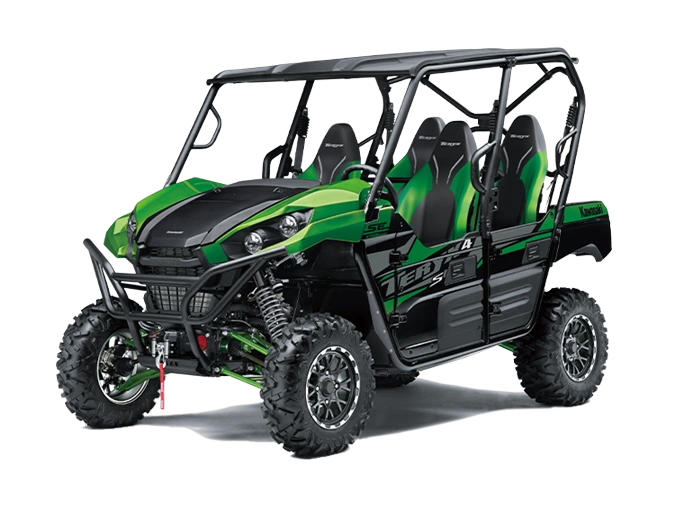 Kawasaki TERYX4 S SE TERYX4 S SE Vert Lime Bonbon / Noir Intense 2025 alt
