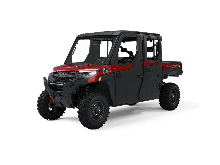 2025 Polaris RANGER CREW XP 1000 NorthStar Edition Premium with Fixed Windshield Sunset Red