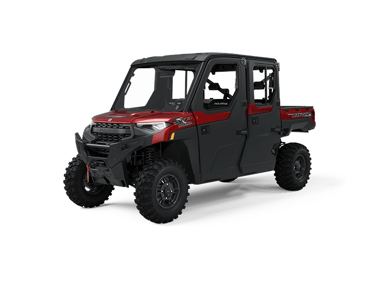 2025 Polaris RANGER CREW XP 1000 NorthStar Edition Premium with Fixed Windshield RANGER CREW XP 1000 NorthStar Edition Premium with Fixed Windshield Sunset Red alt