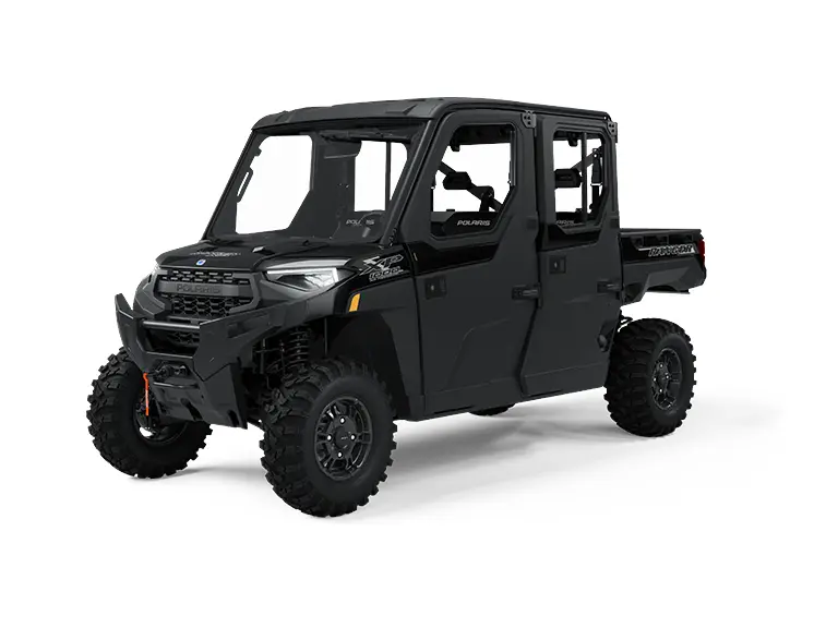 2025 Polaris RANGER CREW XP 1000 NorthStar Edition Premium with Fixed Windshield Onyx Black