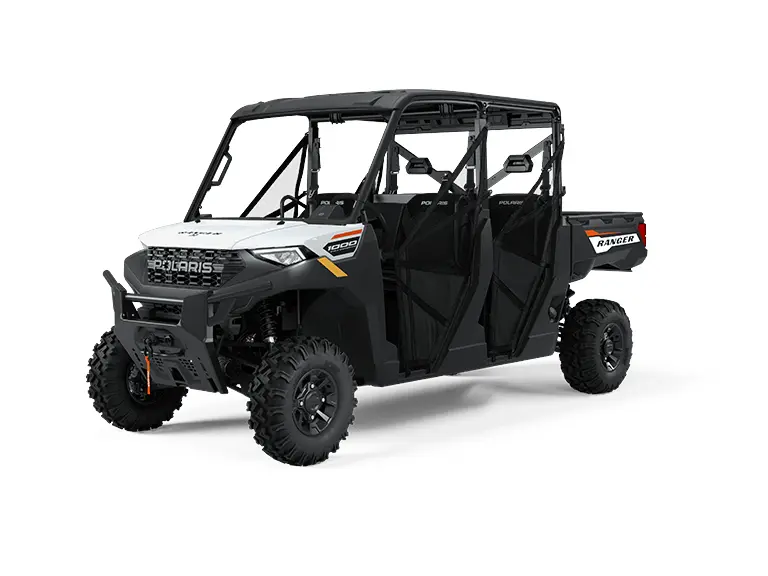 2025 Polaris RANGER CREW 1000 Premium White Lightning