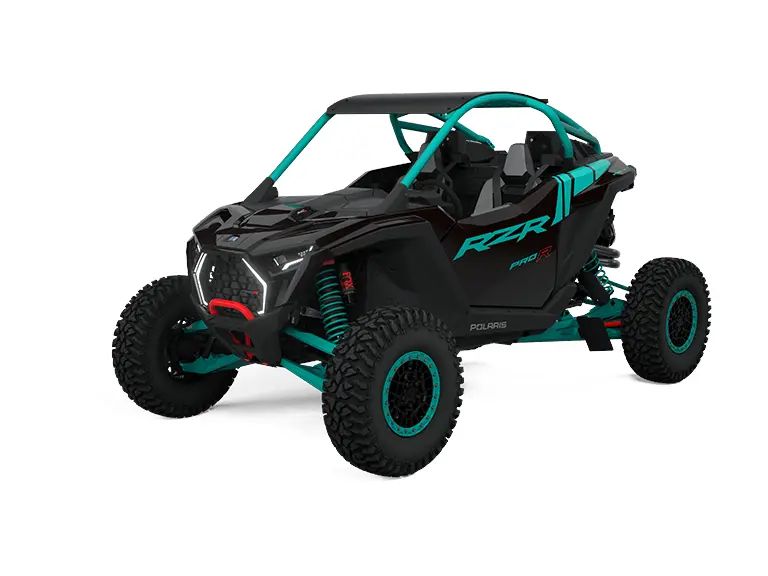 2025 Polaris RZR Pro R Ultimate Black Crystal / Radiant Green