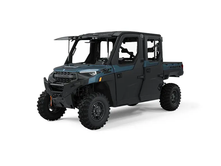 2025 Polaris RANGER CREW XP 1000 NorthStar Edition Premium Blue Slate Metallic Smoke