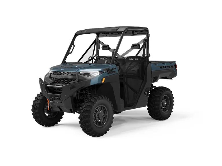 2025 Polaris RANGER XP 1000 Premium Blue Slate Metallic Smoke