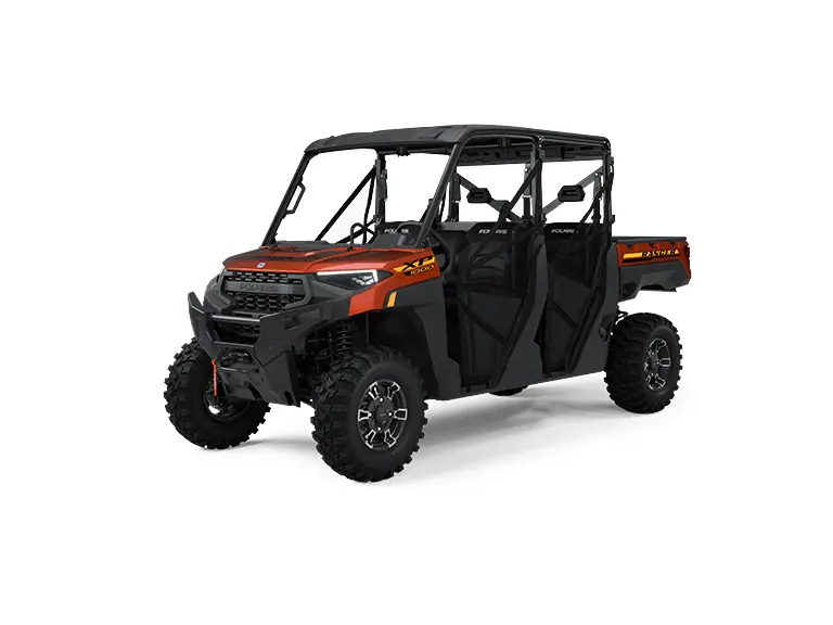 2025 Polaris RANGER CREW XP 1000 Premium Orange Rust