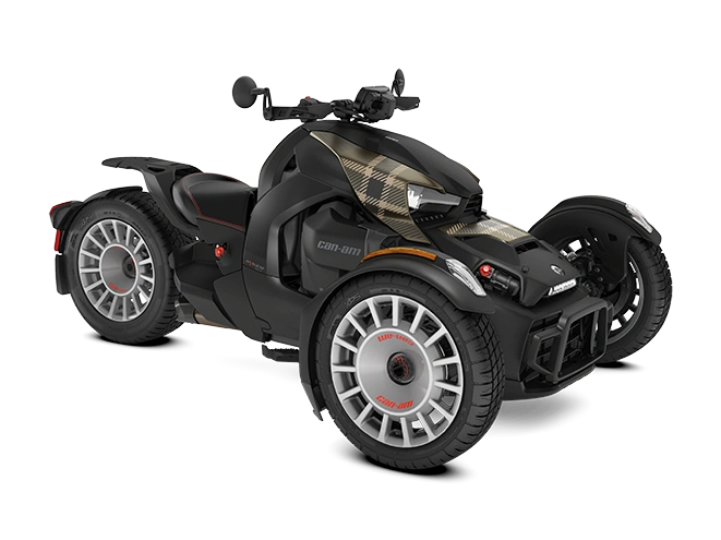 2025 Can-Am Ryker Ryker Rally Moka Plaid alt