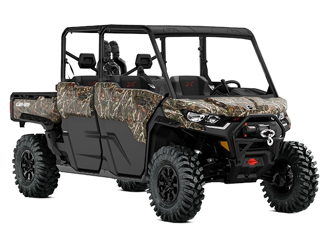 Can-Am Defender MAX Defender MAX X MR avec demi portes Camouflage Wildland HD10 2025