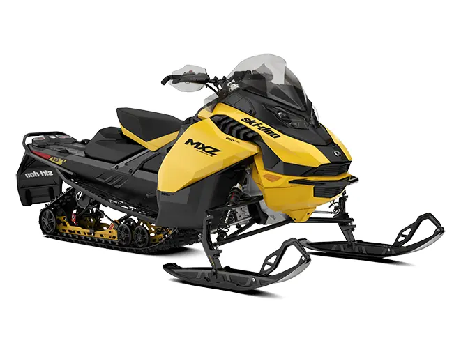 2025 Ski-Doo MXZ Adrenaline 850 E-TEC Neo Yellow and Black