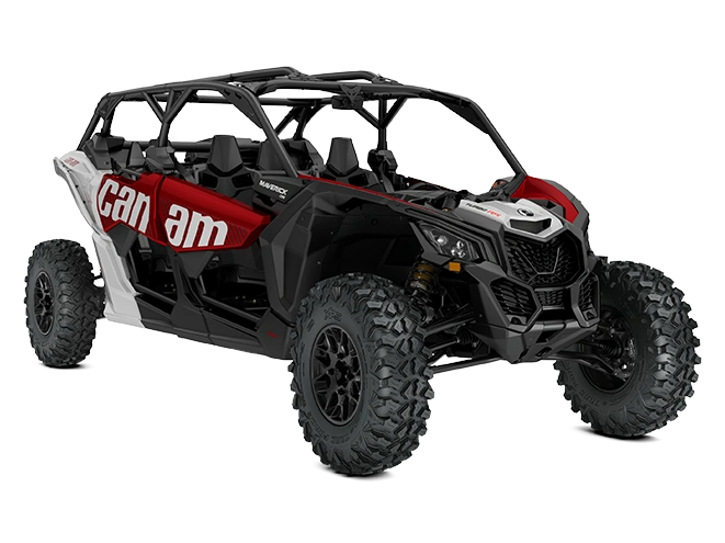 2025 Can-Am Maverick X3 MAX Maverick X3 MAX DS Fiery Red & Hyper Silver TURBO RR alt
