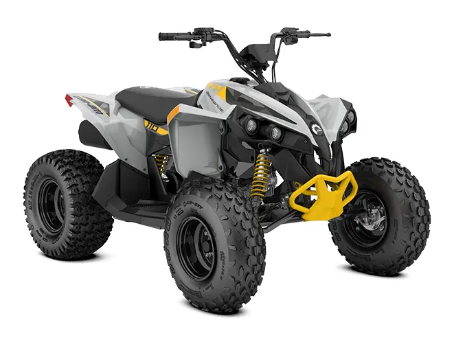 2025 Can-Am Renegade 110 EFI Catalyst Gray & Neo yellow