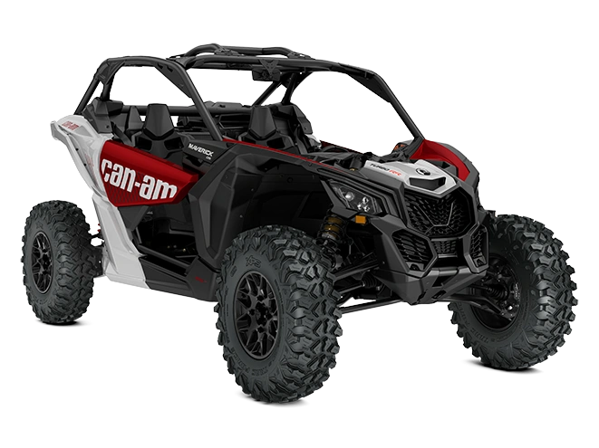 Can-Am Maverick X3 Maverick X3 DS Rouge enflammé et hyper argent TURBO RR 2025