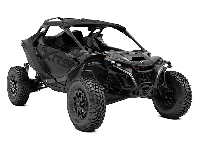 2025 Can-Am Maverick R X RS with Smart-Shox Triple Black