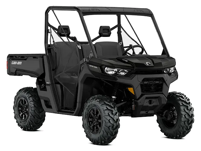 2025 Can-Am Defender DPS HD10 Stealth Black