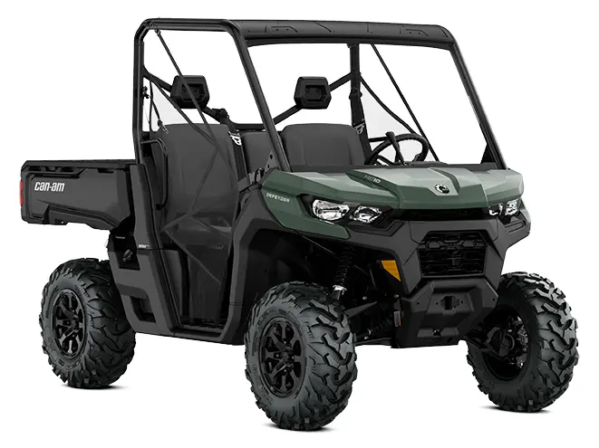 2025 Can-Am Defender DPS HD10 Compass Green