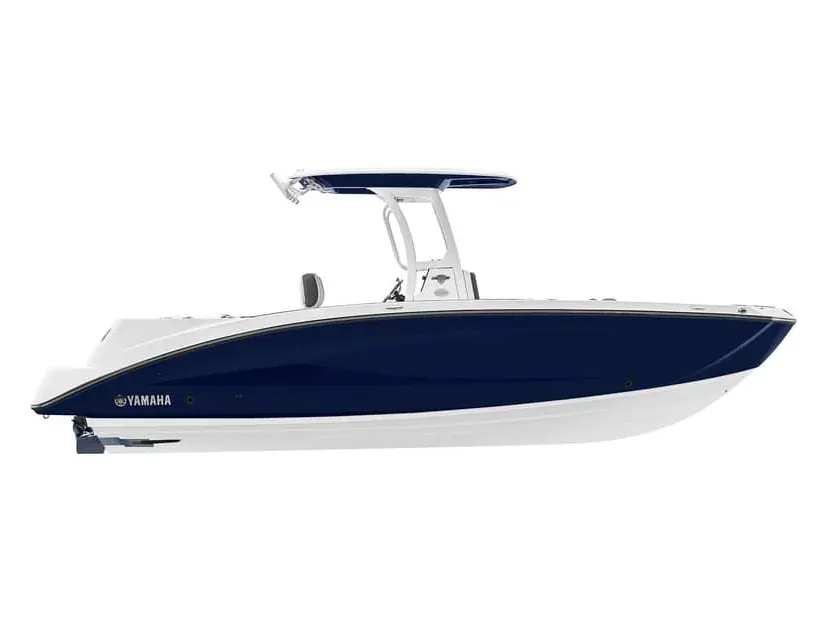 Yamaha 255 FSH Sport E Bleu yacht métallique 2025