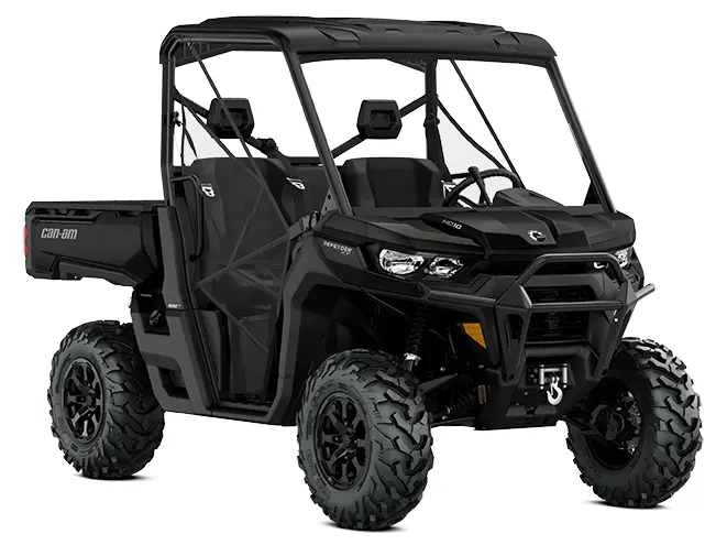 Can-Am Defender XT HD10 Noir furtif 2025