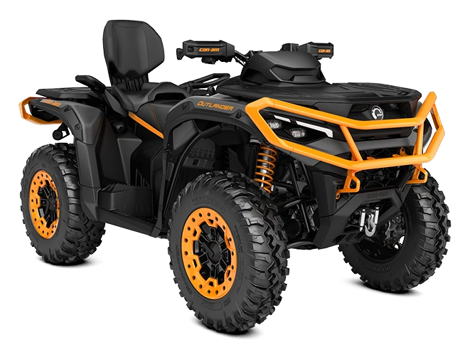 2025 Can-Am Outlander MAX 850/1000R Outlander MAX XT-P Mineral Grey & Orange Crush 1000R