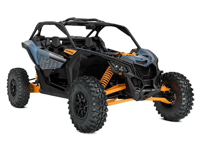 2025 Can-Am Maverick X3 RS TURBO RR Scandi Blue & Orange Crush