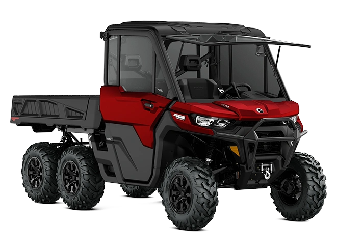 Can-Am Defender 6x6 Defender 6x6 Limited Rouge enflammé HD10 2025 alt
