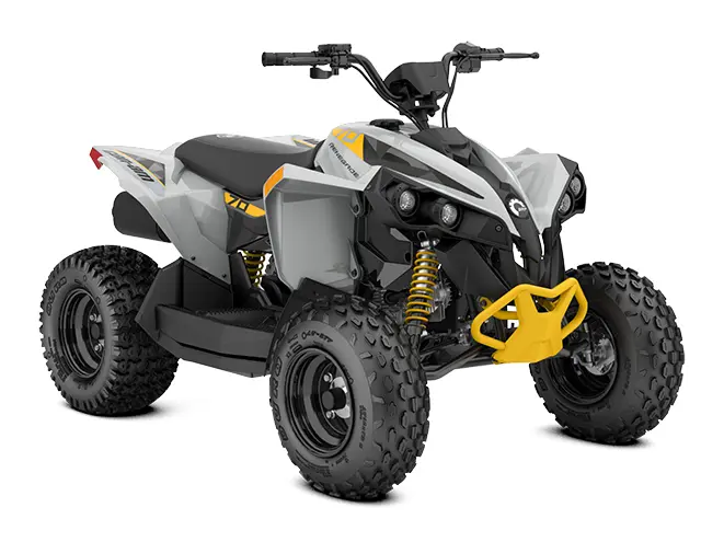 2025 Can-Am Renegade 70 EFI Catalyst Gray & Neo yellow