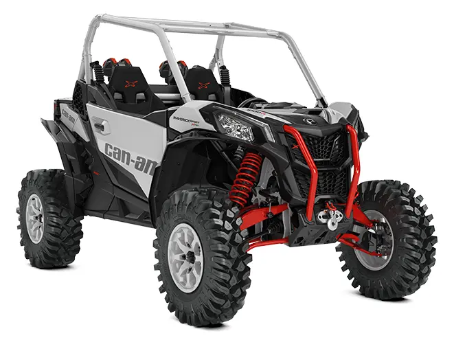 2025 Can-Am Maverick Sport X MR 1000R Hyper Silver & Legion Red