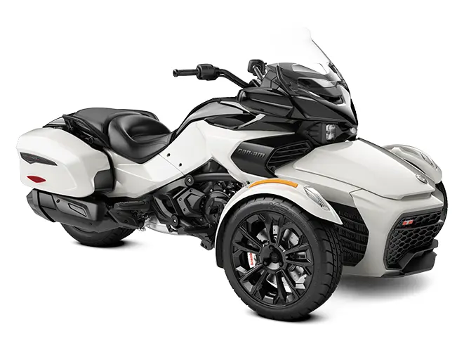 2025 Can-Am Spyder F3-T Pearl White