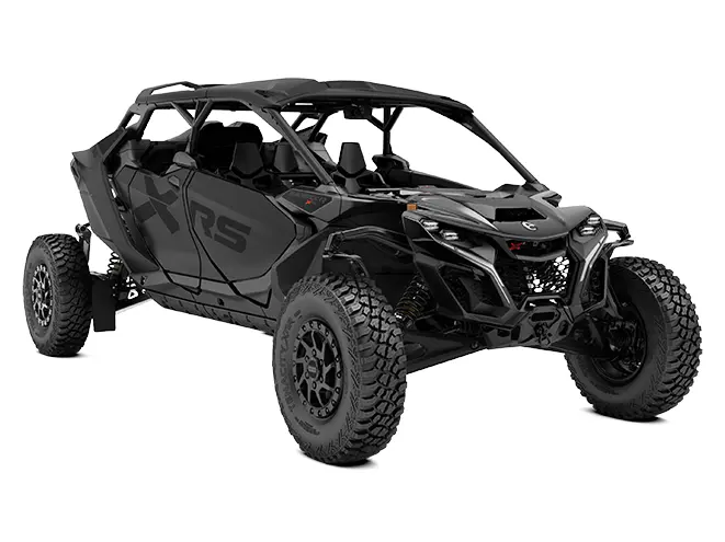 2025 Can-Am Maverick R MAX X RS with Smart-Shox Triple Black