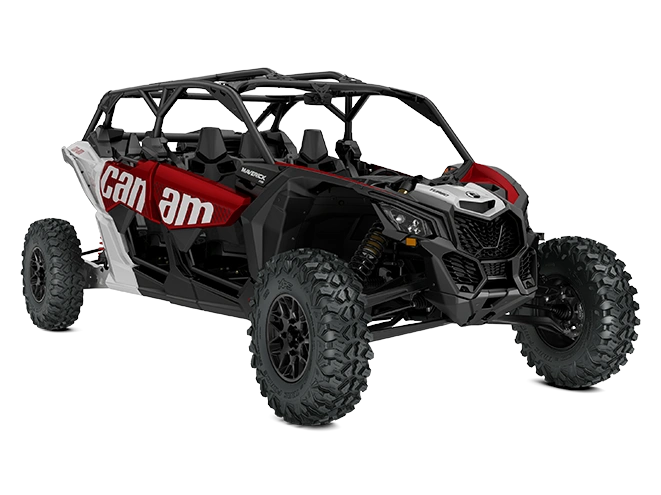2025 Can-Am Maverick X3 MAX Maverick X3 MAX RS Fiery Red & Hyper Silver TURBO alt