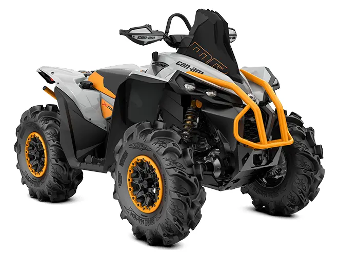 2025 Can-Am Renegade X MR 650 Catalyst Grey & Orange Crush