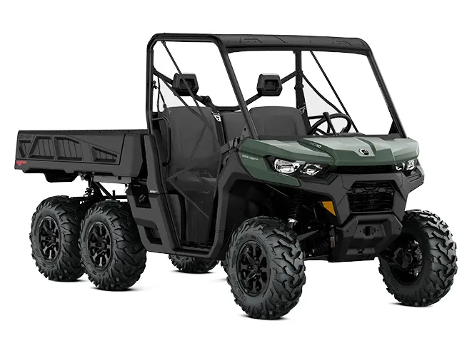 2025 Can-Am Defender 6x6 DPS HD10 Compass Green