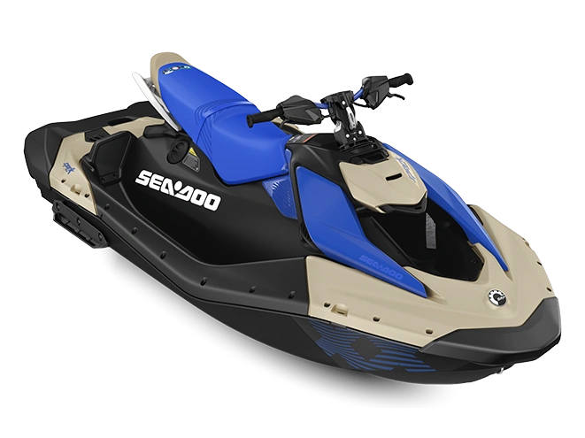 Sea-Doo Spark Trixx Spark Trixx pour 3 Sable / Bleu Éclatant 90 2025 alt