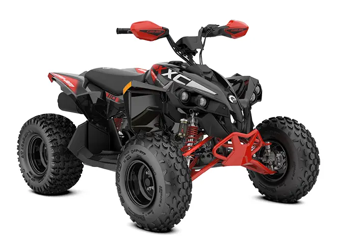 Can-Am Renegade X XC 110 EFI Noir et rouge légion 2025