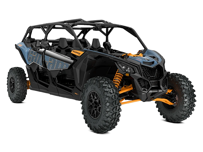 Can-Am Maverick X3 MAX Maverick X3 MAX DS Bleu scandinave et orange TURBO RR 2025 alt