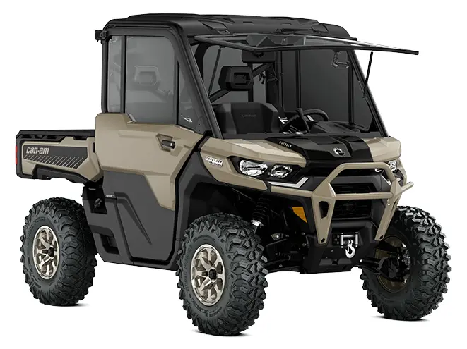 Can-Am Defender Limited HD10 Beige désert et noir furtif 2025