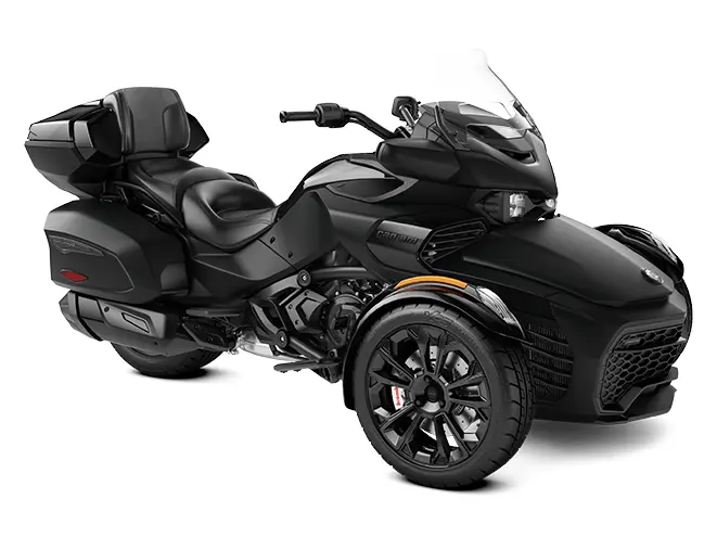 2025 Can-Am Spyder F3 LIMITED Monolith Black Satin