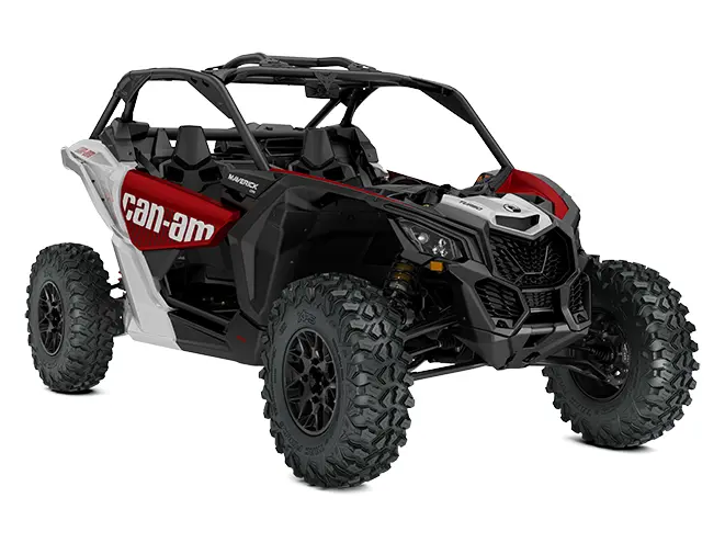 2025 Can-Am Maverick X3 DS TURBO Fiery Red & Hyper Silver