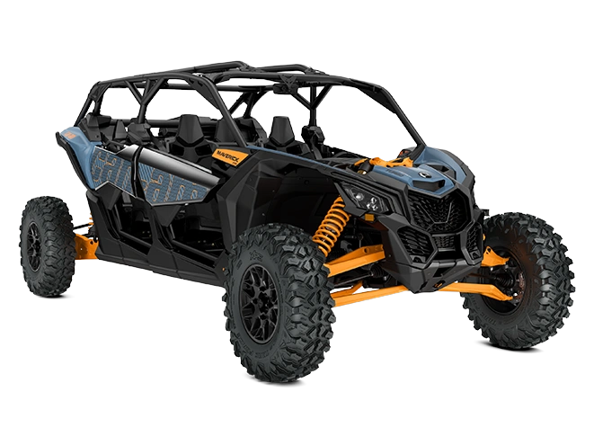Can-Am Maverick X3 MAX Maverick X3 MAX RS Bleu scandinave et orange TURBO 2025 alt