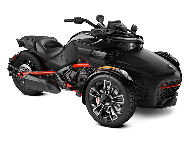 Can-Am Spyder F3-S Noir monolithe satin 2025