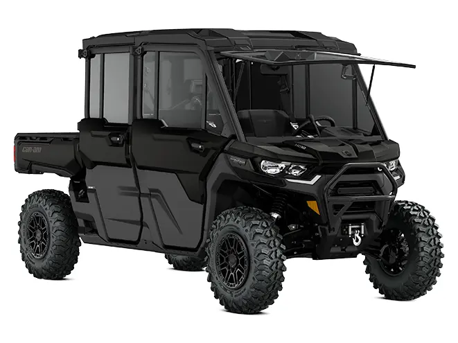 2025 Can-Am Defender MAX LONE STAR CAB HD10 Stealth Black